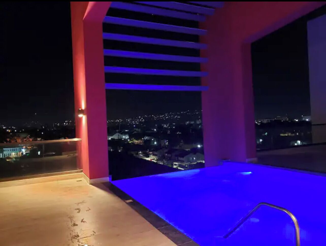 Alberca al aire libre 