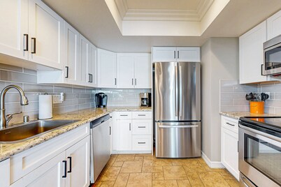 Amazing oceanfront home with inviting deck, privacy, & outdoor living