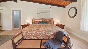 1 bedroom, iron/ironing board, travel crib, WiFi (free)