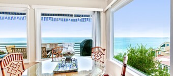 Oceanfront home with amazing panoramic views