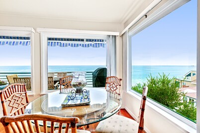 Oceanfront home with amazing panoramic views