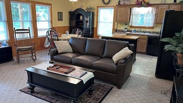 Smart TV, video games, books, video library