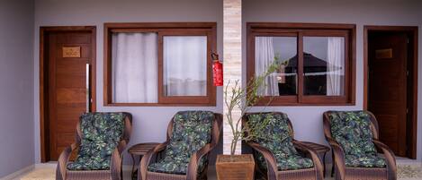 Fassade der Unterkunft