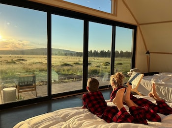 View from room at Backland Glamping Resort - Grand Canyon