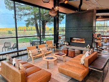 Lobby sitting area at Backland Glamping Resort - Grand Canyon