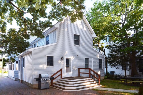 Pet Friendly North Rehoboth Ocean Block 5BR Home Steps to the Beach w/ Large Porch