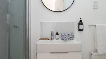 Hair dryer, towels