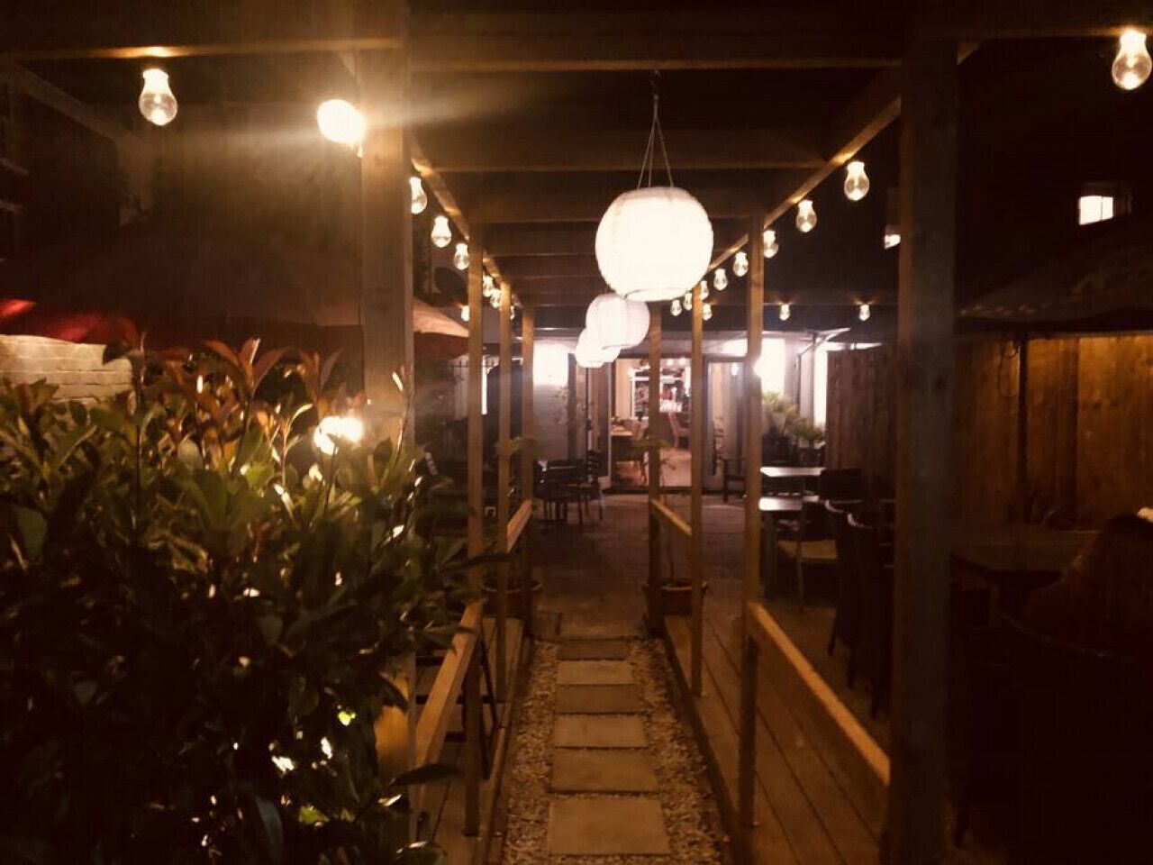 Restaurante al aire libre