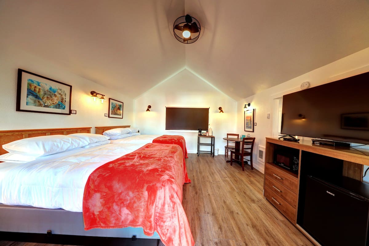 Chambre Confort double | 1 chambre, literie de qualité, lit avec matelas à plateau-coussin