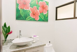 Haartrockner, Handtücher