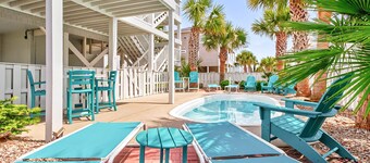 Sons of Beaches with Private Heated Pool and Elevator at Ocean Isle Beach