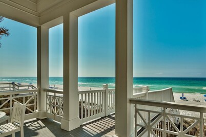 Coastal Living is an exquisite home sat directly on the beautiful beaches of Carillon.
