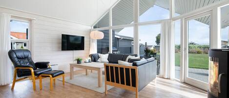 تلفزيون، مدفأة