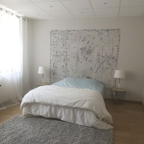 1 chambre, Wi-Fi gratuit, draps fournis