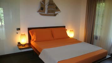 1 bedroom, travel crib, free WiFi, bed sheets