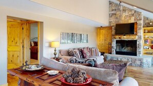 Unclassified image, 3 of 37, button - Peaceful Setting | Fireplace | Aspen Skyview (Angel Fire)