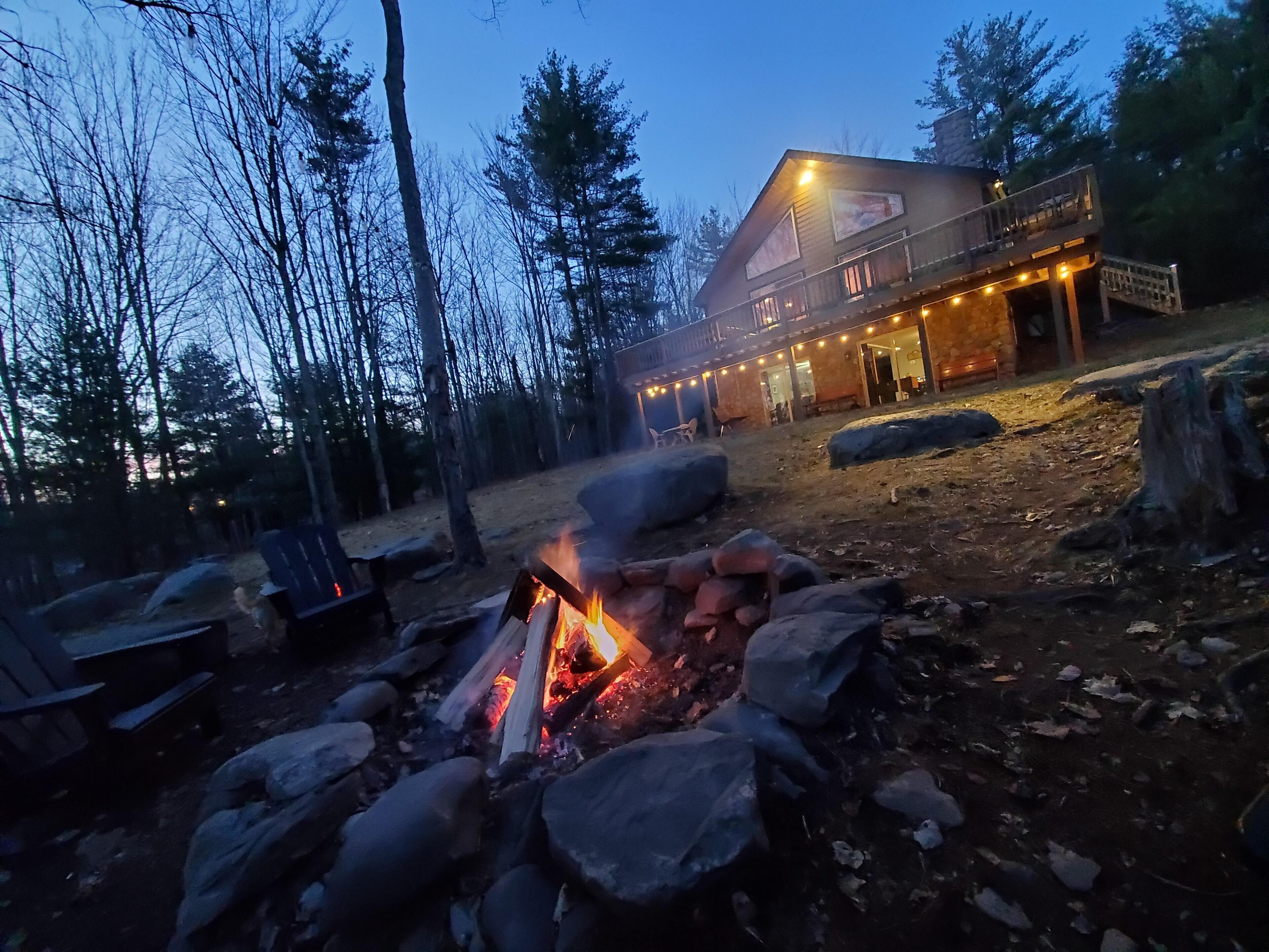 Large outdoor Fire Pit