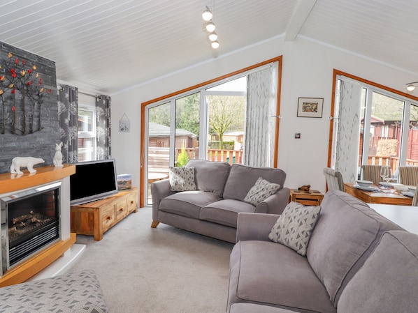 Cottage | Living room | DVD player - Limefitt Lodge (Windermere)