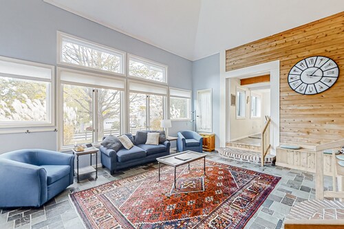 Spacious country home with water views - near beach & Acadia National Park