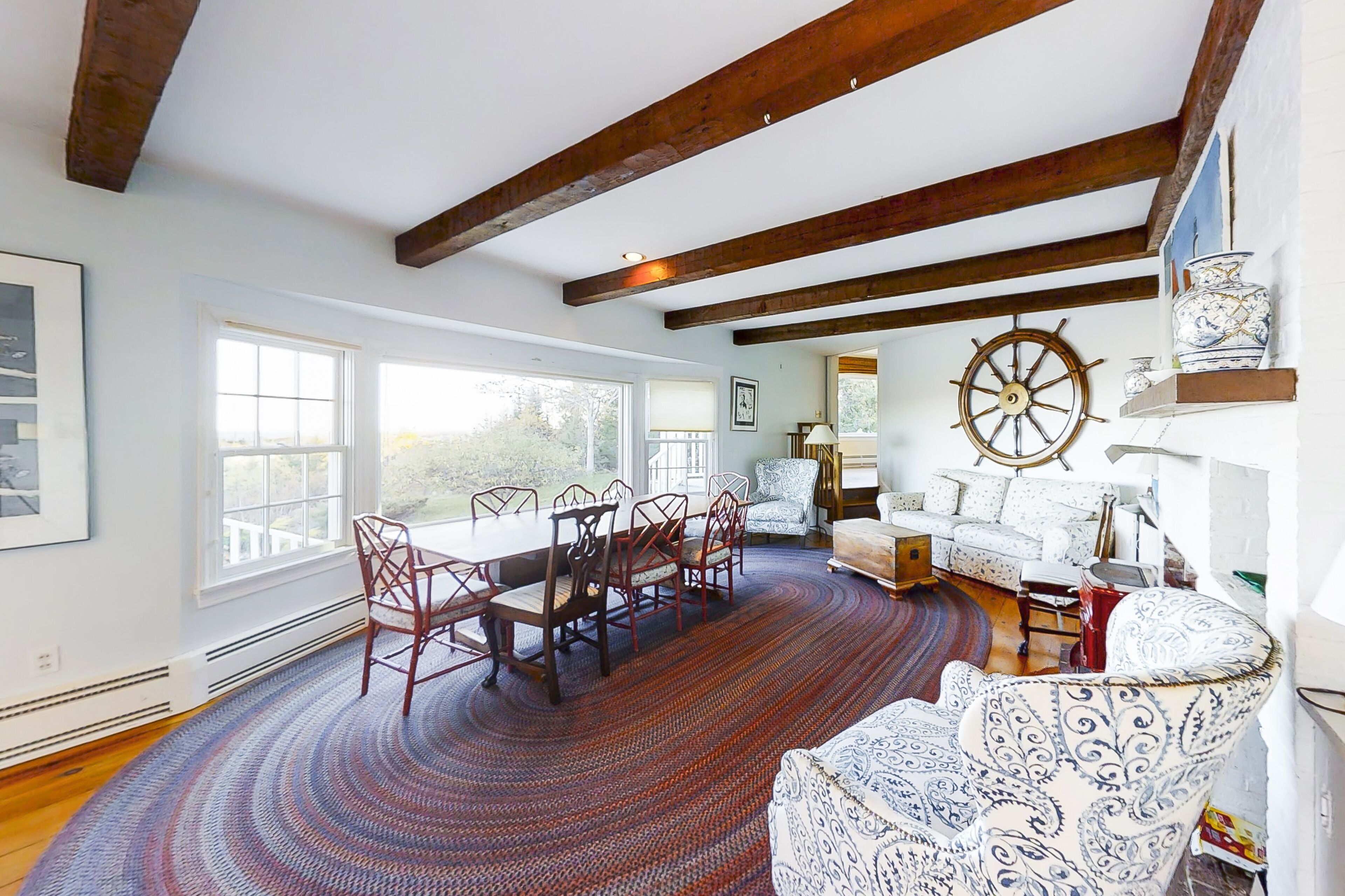 Secluded House on South Bristol's Highest Point w/ Water Views