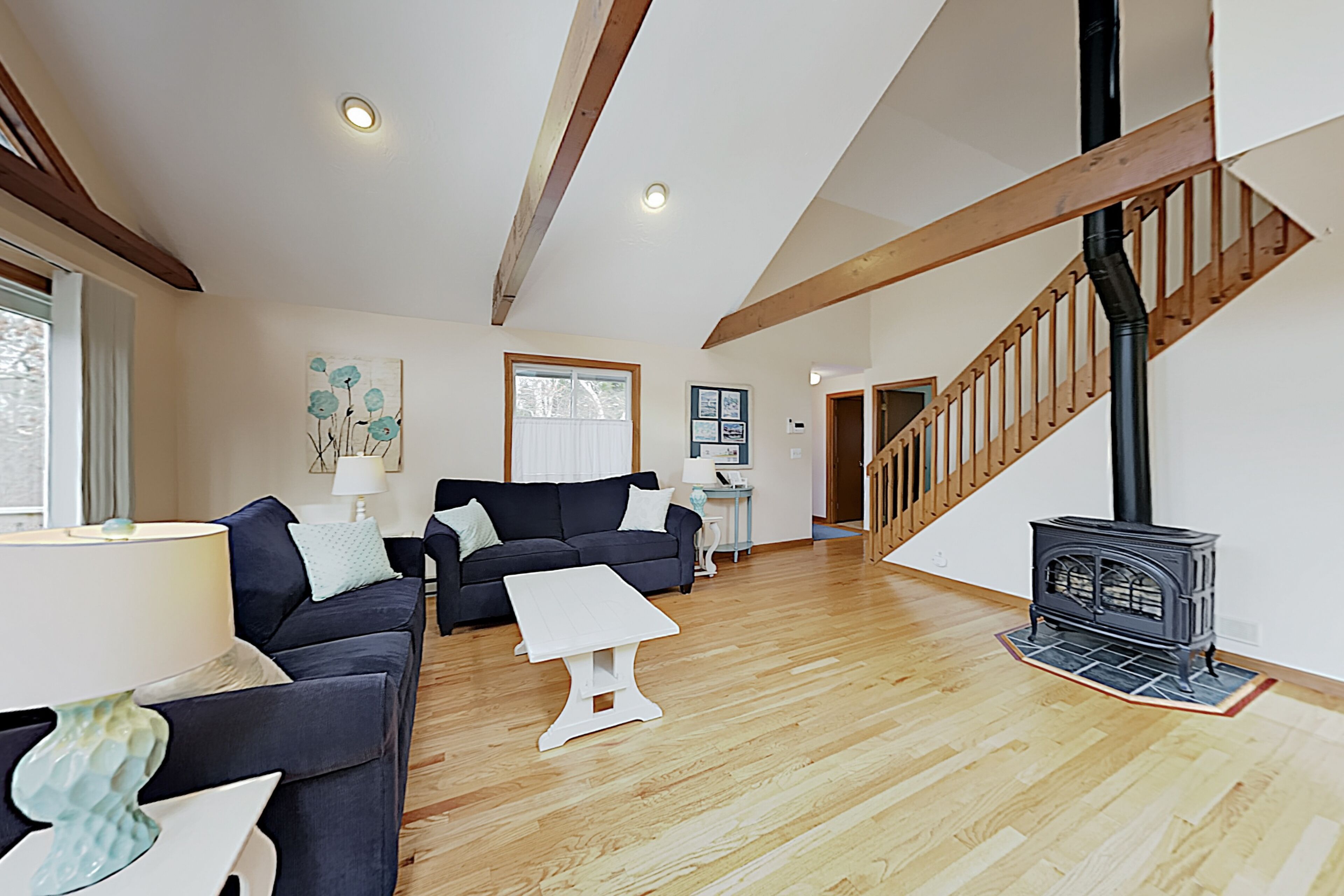 TV, DVD player, books