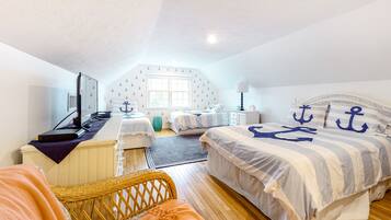 3 sovrum, skrivbord, wi-fi och sÀngklÀder