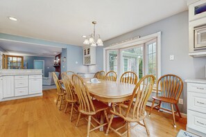 Dining - Expansive Getaway w/ Fenced Yard, Outdoor Shower & Private Neighborhood Beach (Hyannis)