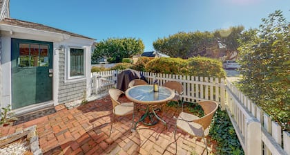Cape Cod cottage with patio - near golf, 100 yards to private Mashpee Beach