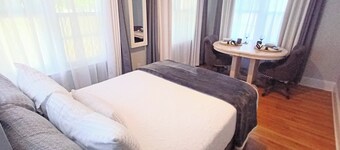 Enjoy a restful stay with fast internet, smart TV and the company of your pet.