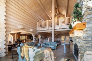 Interior - Hot Tub, Game Room, Large Deck w/ Incredible View | Penticton Lodge by AvantStay (Big Bear Lake)