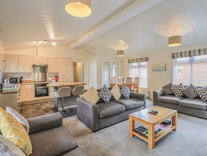 Ferienhaus | Wohnzimmer