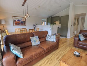Cottage | Living area | DVD player - Wansfell Retreat Lodge (Windermere)