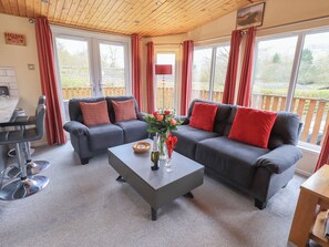 Cottage | Living area | DVD player - Striding Edge Lodge (Windermere)
