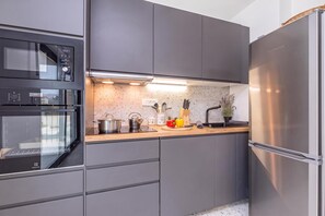 Kitchen - Pool Apartment Sapore Di Mare 1, Baška, Croatia (Baška)
