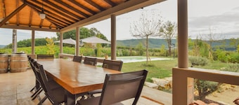 Villa with private pool among vineyards