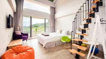 Loft | 1 quarto, Wi-Fi de cortesia, roupa de cama