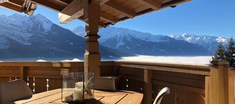 Beautiful Chalet Sonnberg with Sauna, Balcony, Terraces, Mountain View; Parking Available