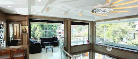 Sala de estar en el lobby