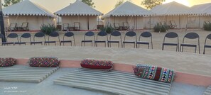 Property grounds - Aroma Desert Safari Camp - Overnight Camping in Jaisalmer (Sam)
