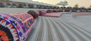 Property grounds - Aroma Desert Safari Camp - Overnight Camping in Jaisalmer (Sam)