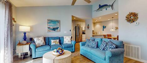 Télévision, livres, chaîne hi-fi