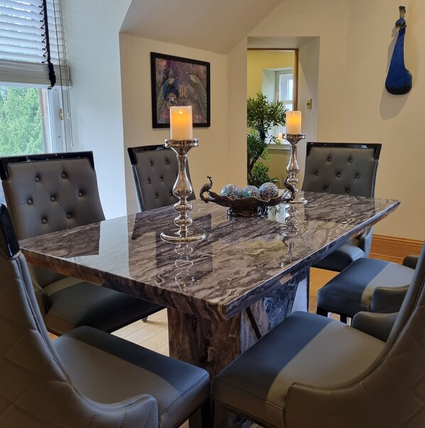 Dining - DOLLARBEG CASTLE - The Tower - Luxury Apartment (Dollar)
