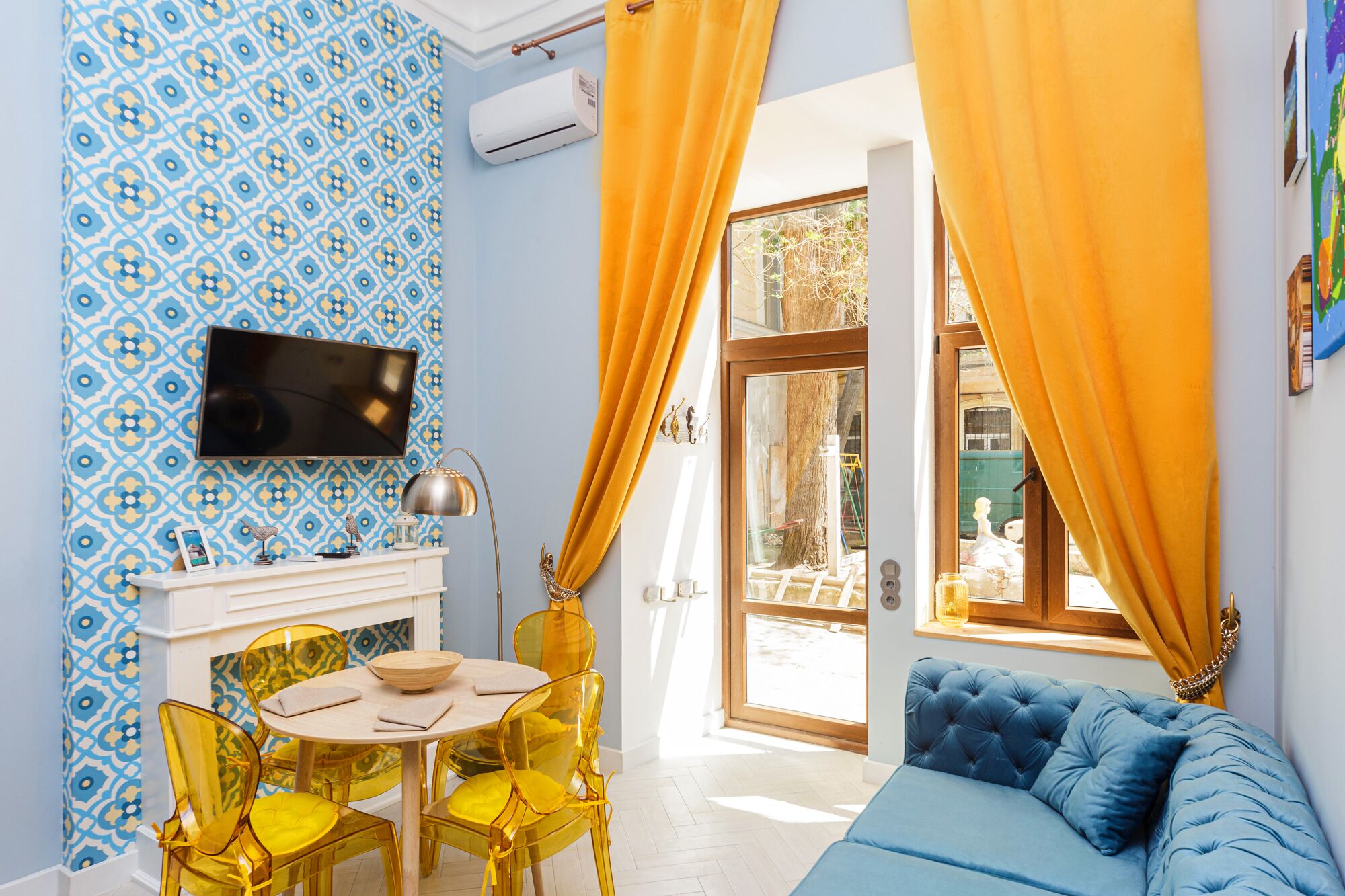 Área de sala de estar