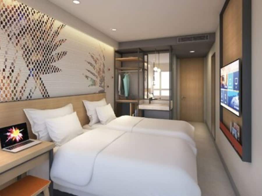 Phòng 2 giường đơn Superior | Két bảo mật tại phòng, bàn, truy cập Internet không dây miễn phí