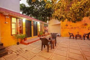 Front of property – evening/night - Flora Ecostay (Mawal)