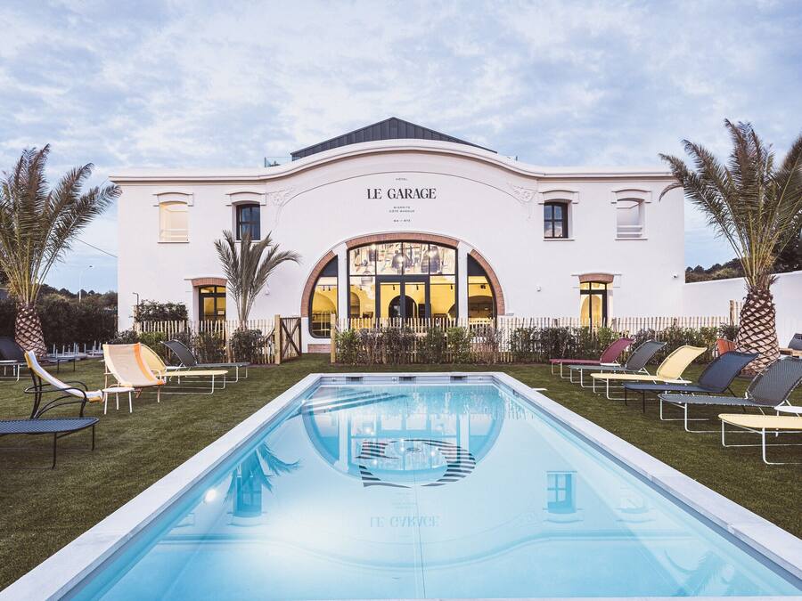 Fassade der Unterkunft