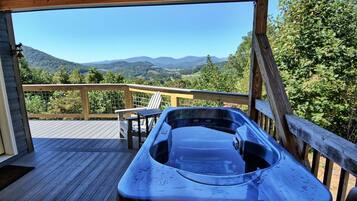 Baignoire à remous extérieure