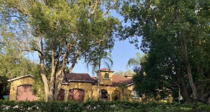 Mediterranean/Spanish Estate Home on Lake Sidney