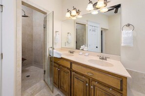 Shower, towels