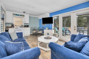 Televisión y reproductor de DVD 